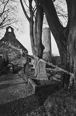 ST CRONAN'S CHURCH  CROSS AND TOWER